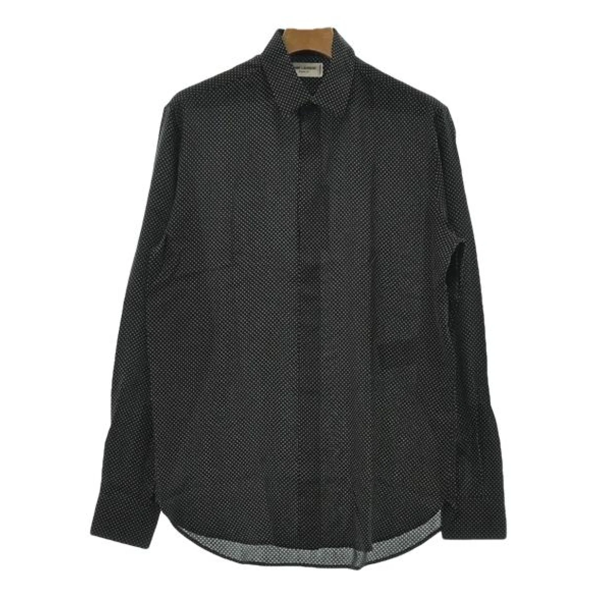 Pre-owned Saint Laurent Silk Shirt In Black