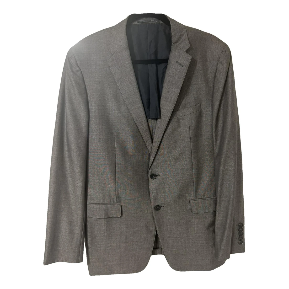 Pre-owned Gucci Wool Jacket In Grey