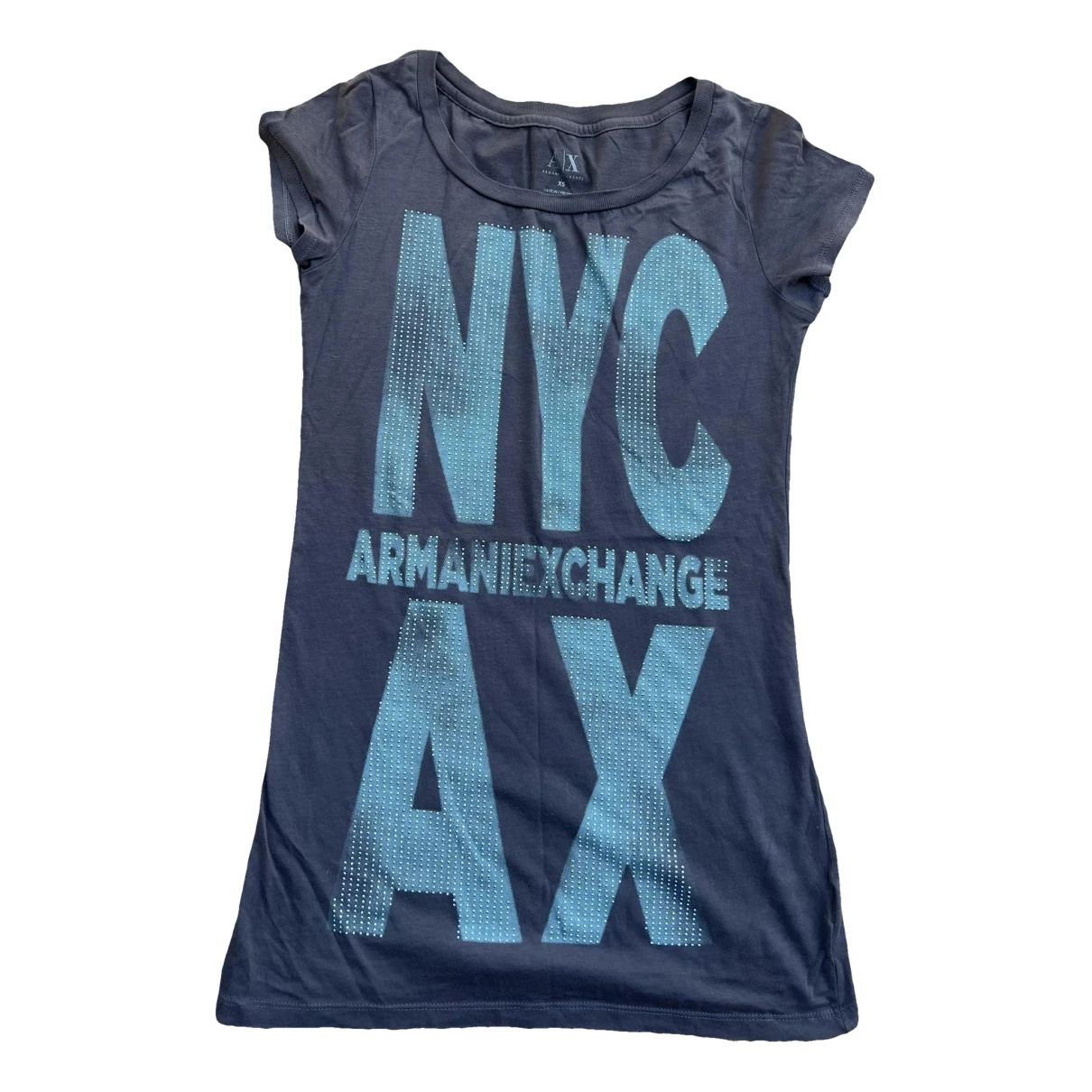 Pre-owned Armani Exchange T-shirt In Grey