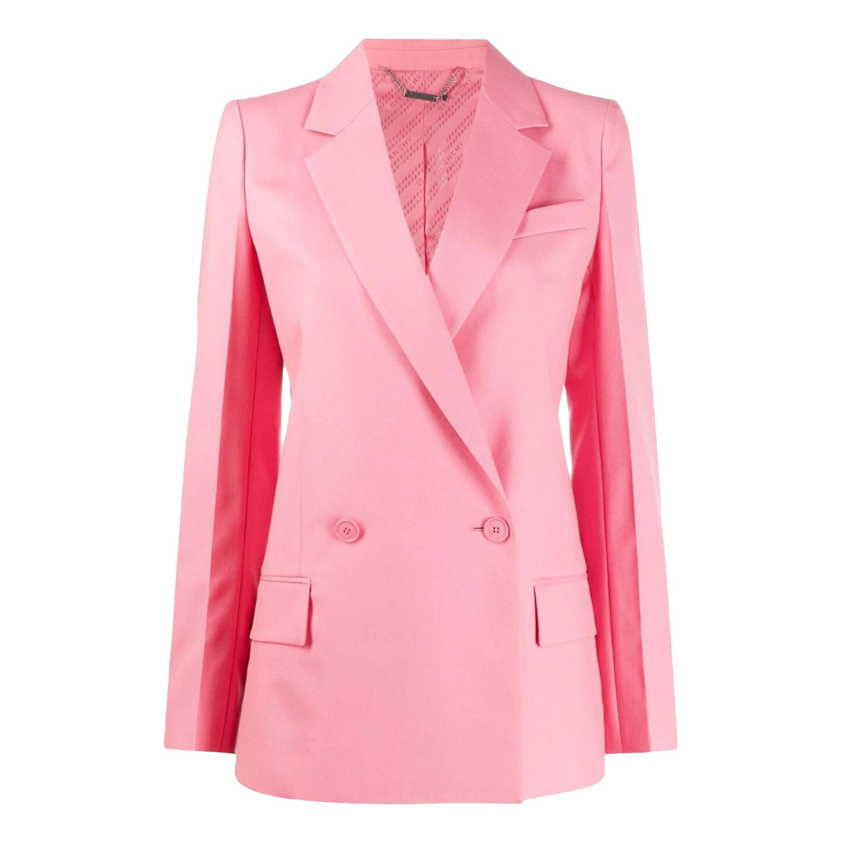 Pre-owned Givenchy Wool Blazer In Pink