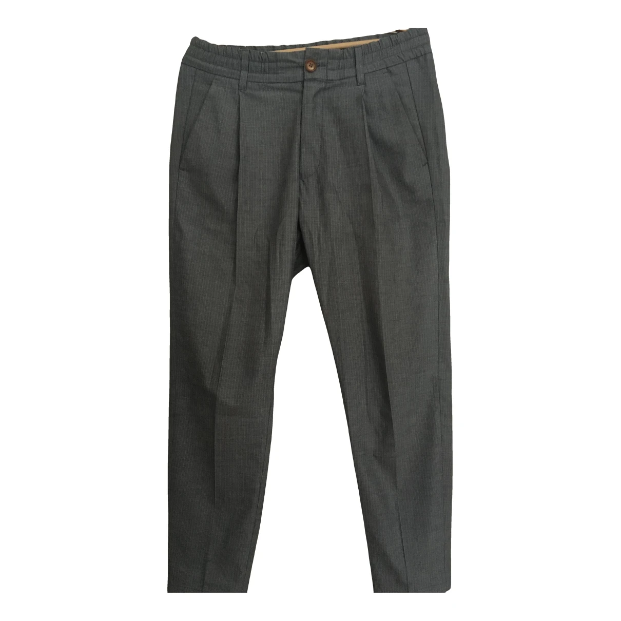 Pre-owned Drykorn Trousers In Grey