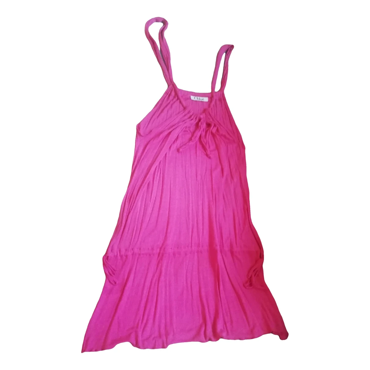 Pre-owned Chloé Mini Dress In Pink