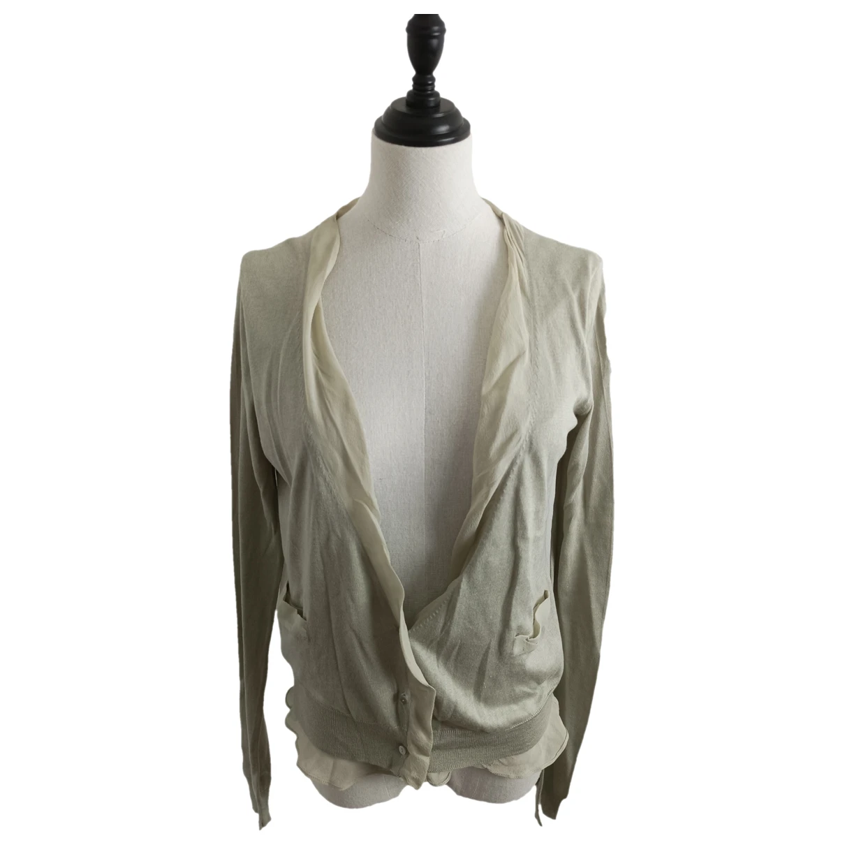 Pre-owned Joseph Silk Cardigan In Other