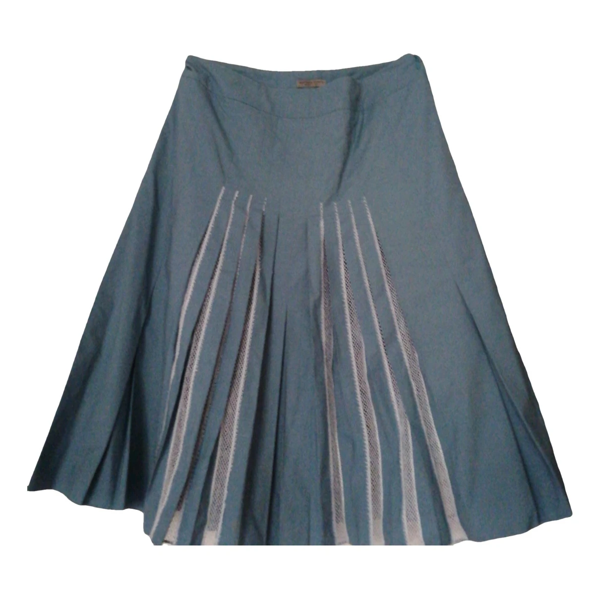 Pre-owned Bottega Veneta Mid-length Skirt In Blue