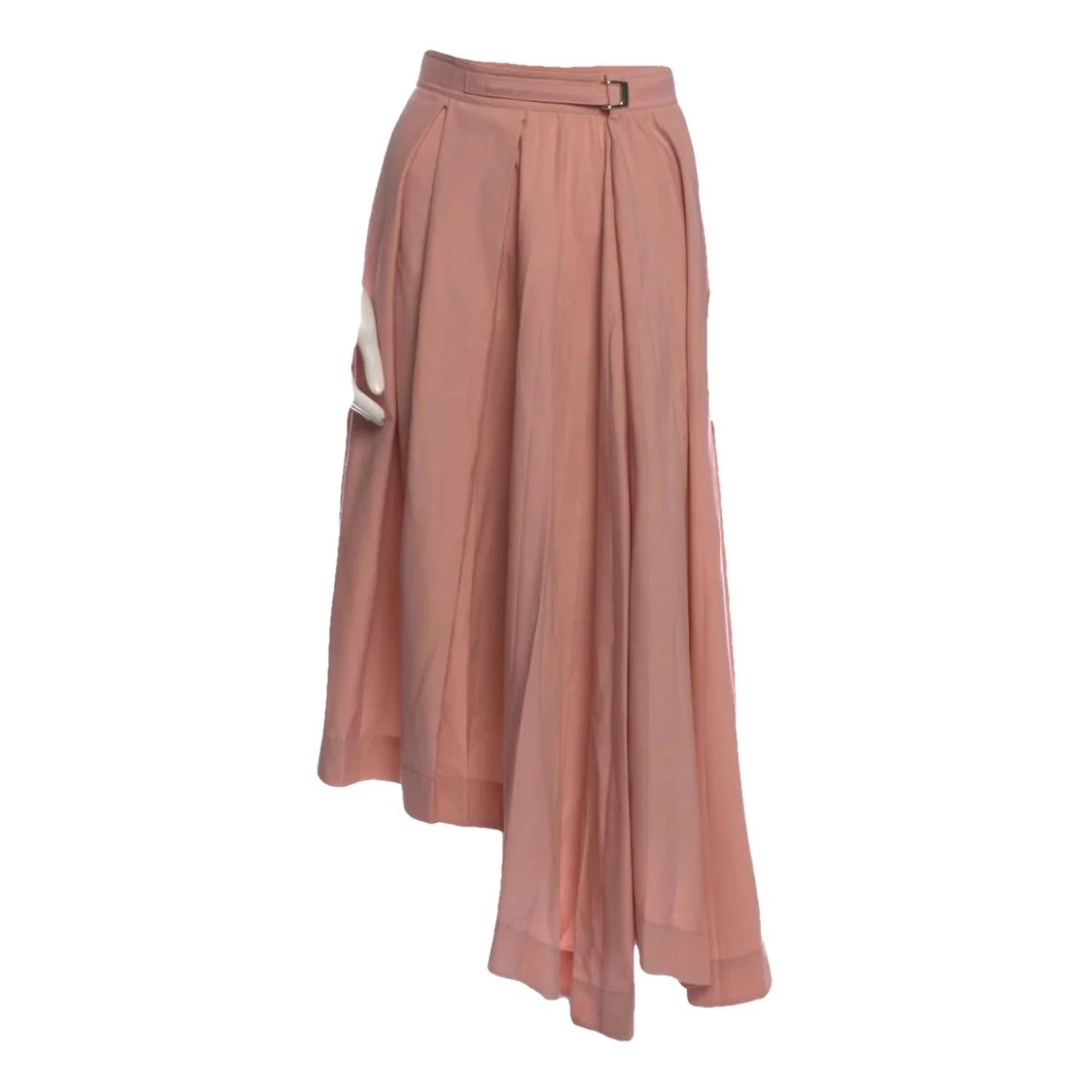 Pre-owned Celine Wool Mid-length Skirt In Pink