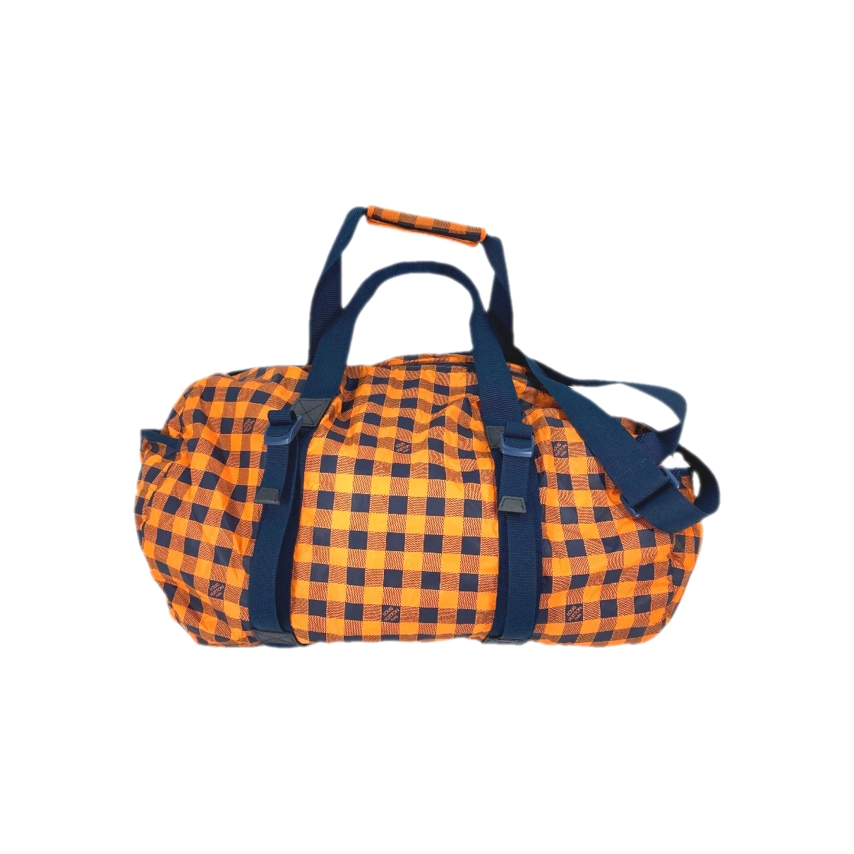 Pre-owned Louis Vuitton Travel Bag In Orange