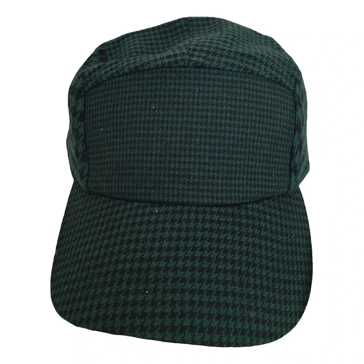 Pre-owned Anthropologie Cap In Green