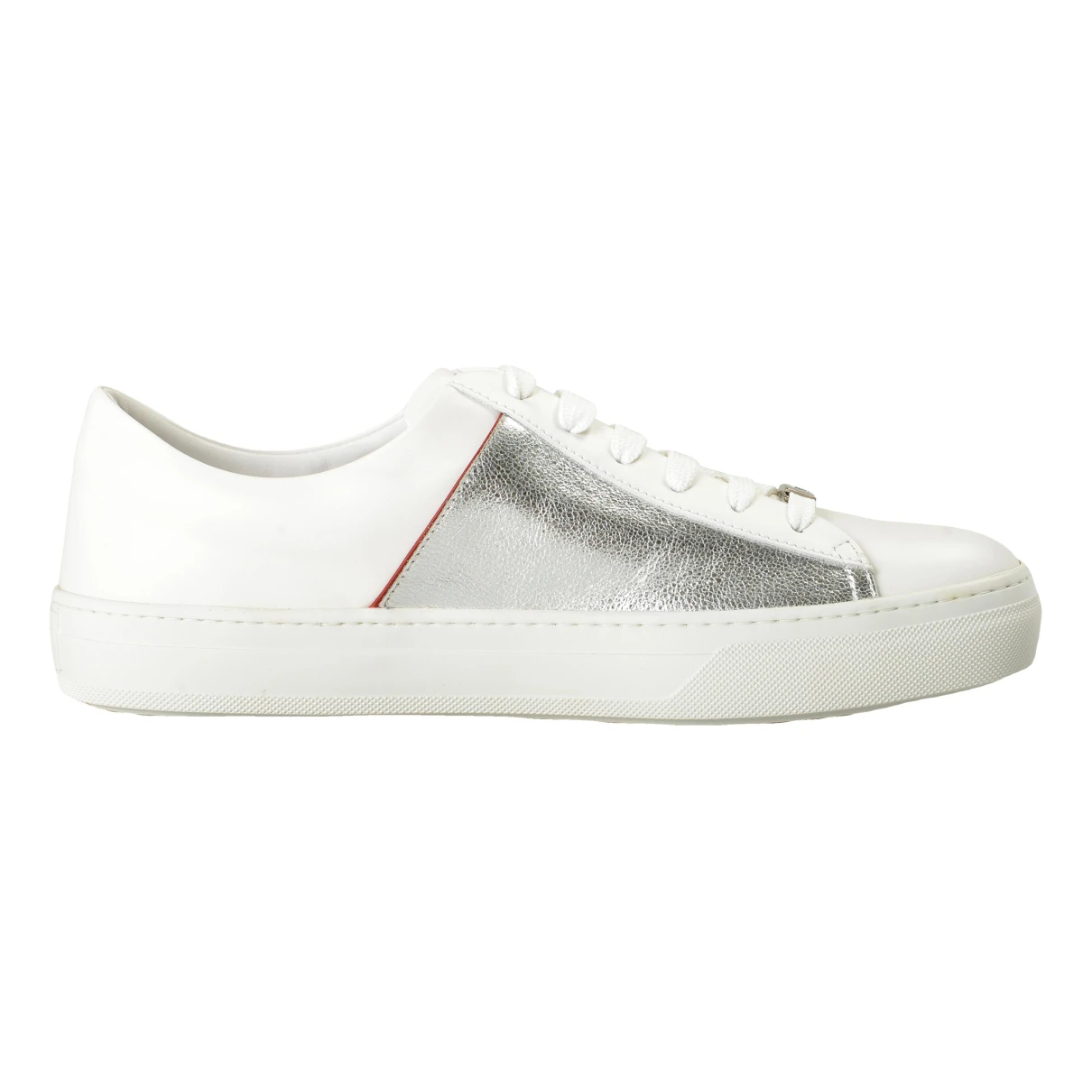 Pre-owned Tod's Leather Trainers In Multicolour