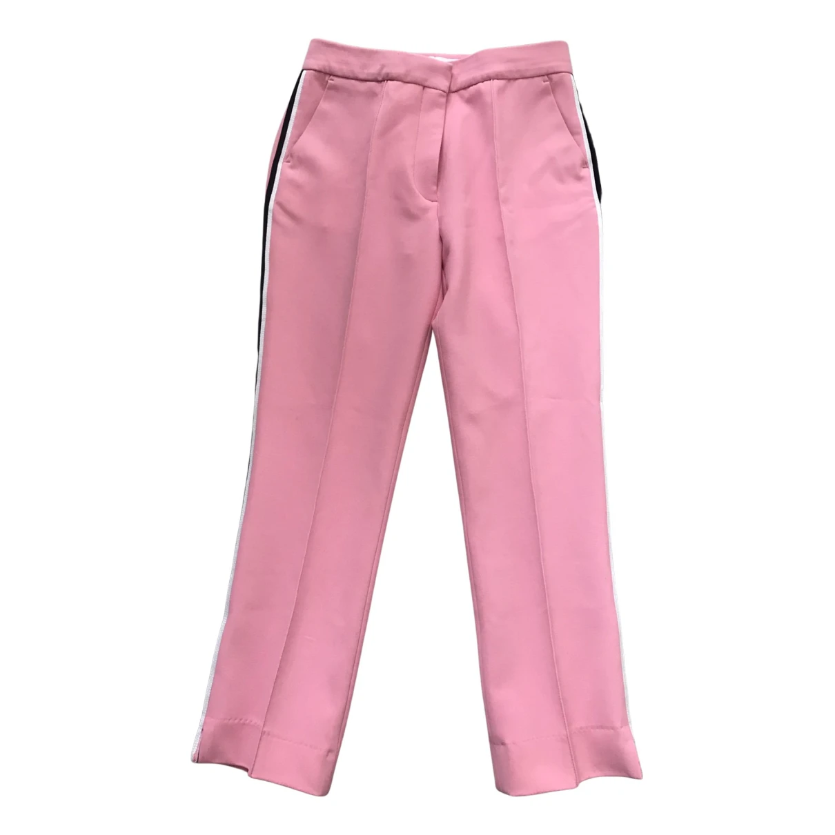 Pre-owned Victoria Beckham Trousers In Pink
