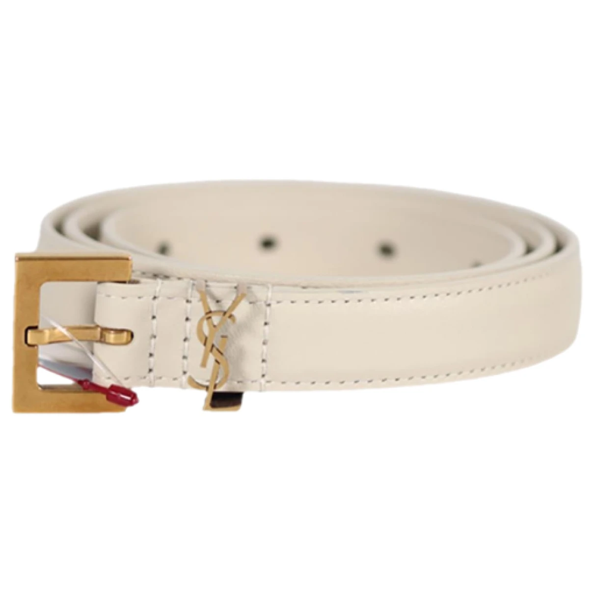 Pre-owned Saint Laurent Leather Belt In Other