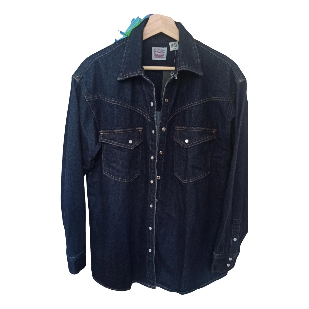 Pre-owned Levi's Shirt In Navy