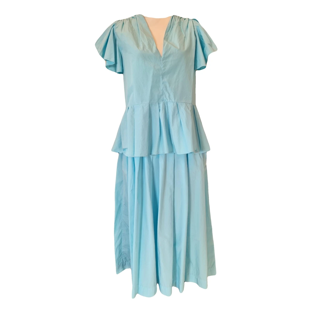Pre-owned Jucca Dress In Turquoise