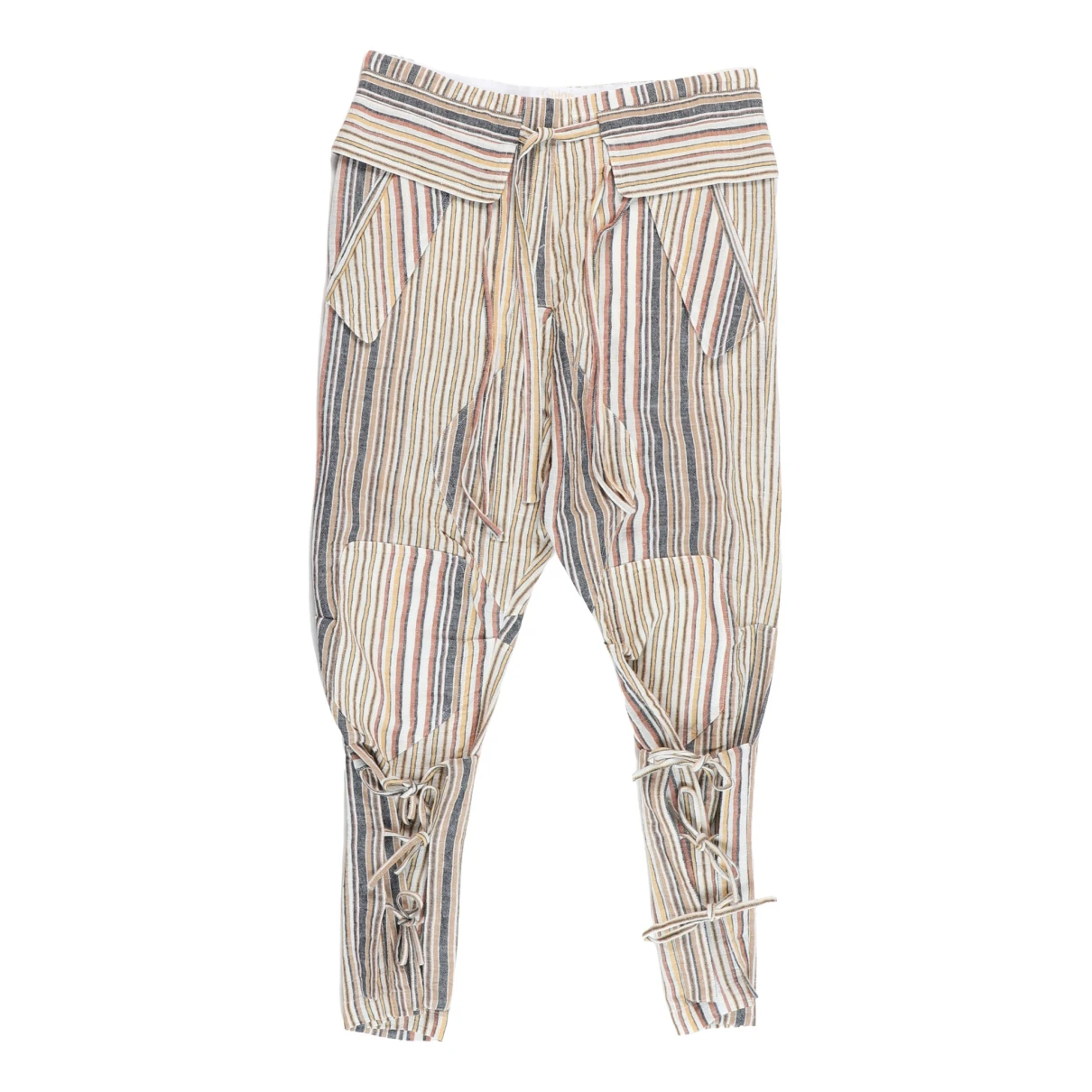 Pre-owned Chloé Trousers In Multicolour