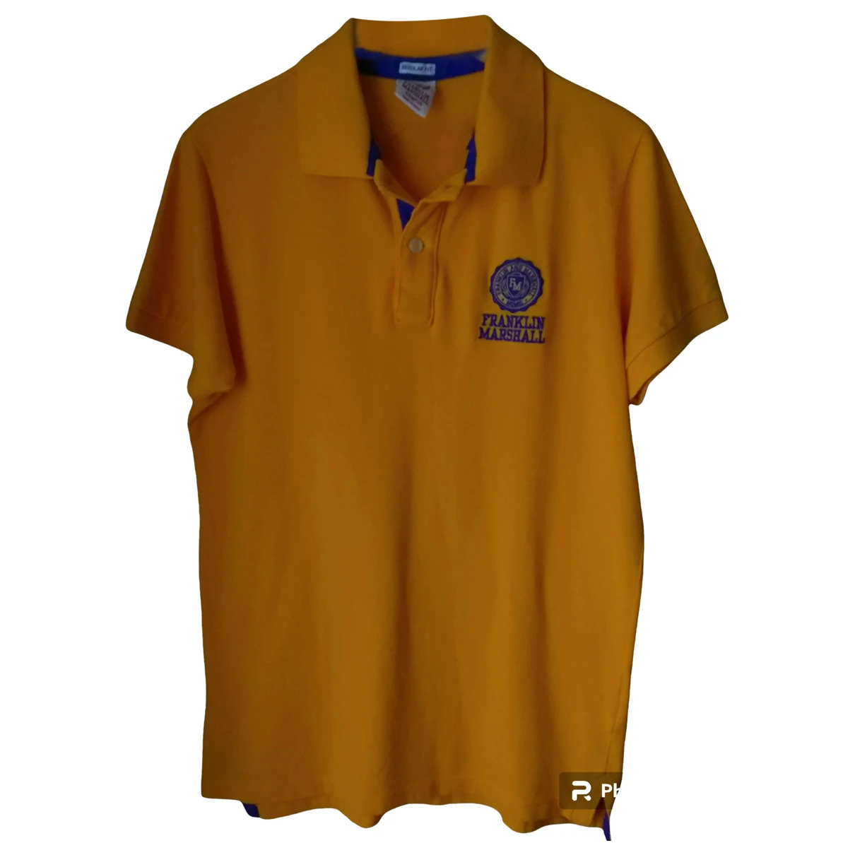 Pre-owned Franklin & Marshall Polo Shirt In Orange
