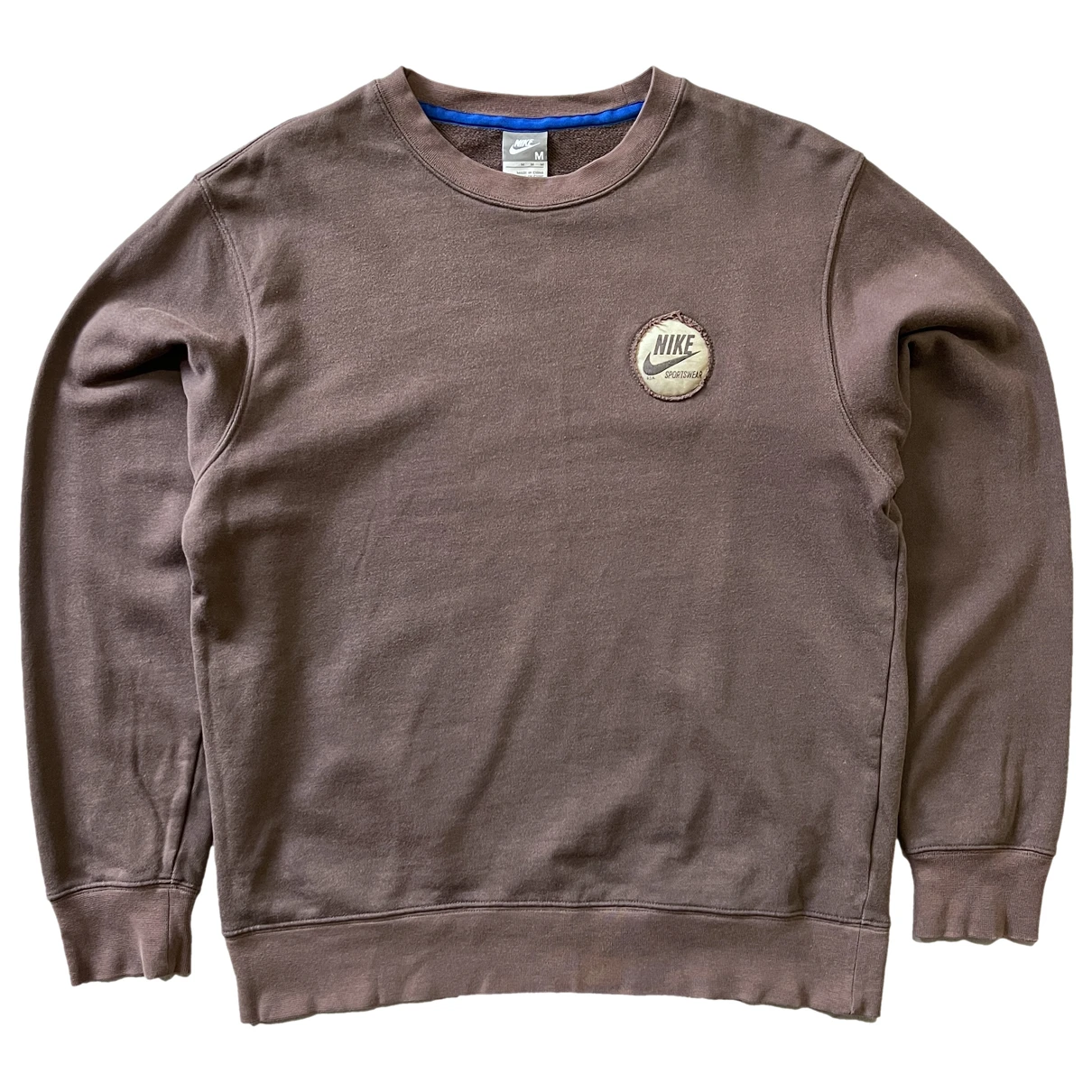 Pre-owned Nike Sweatshirt In Brown