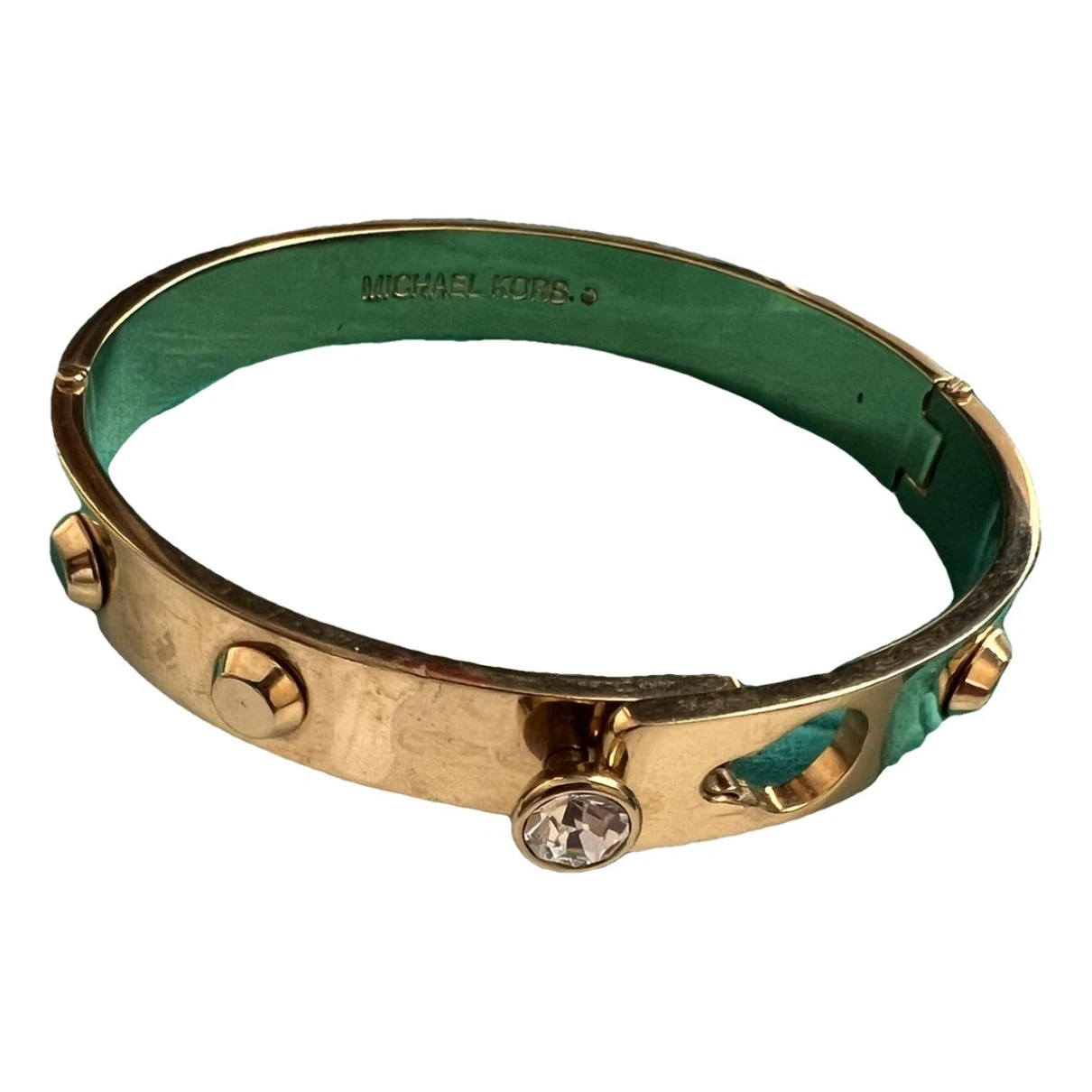 Pre-owned Michael Kors Bracelet In Gold