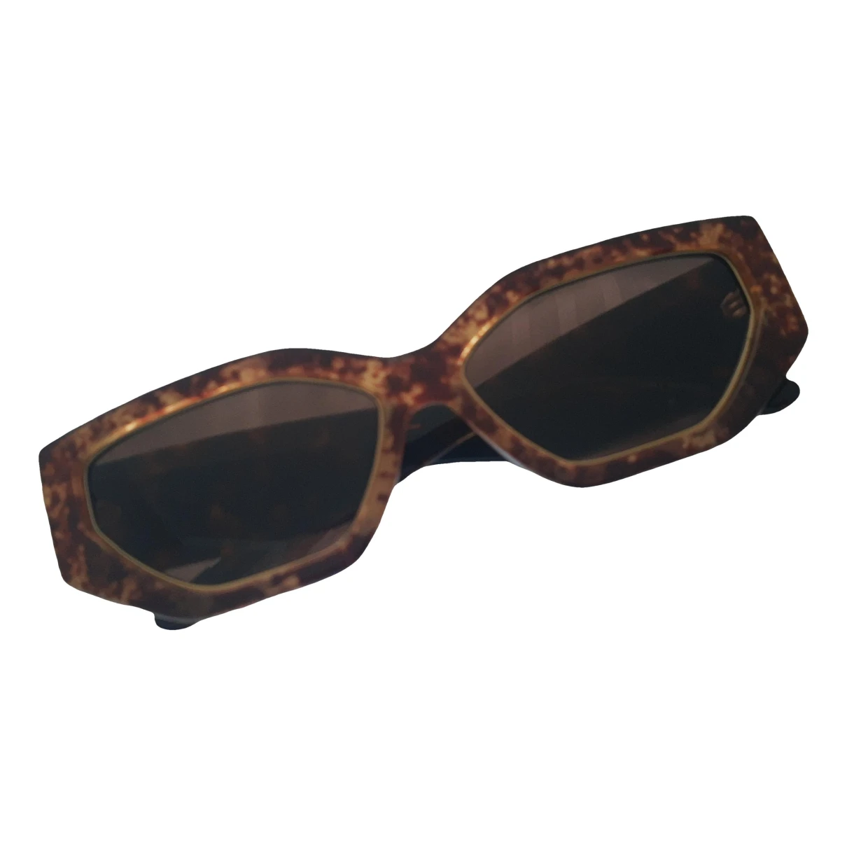 Pre-owned Tory Burch Sunglasses In Brown