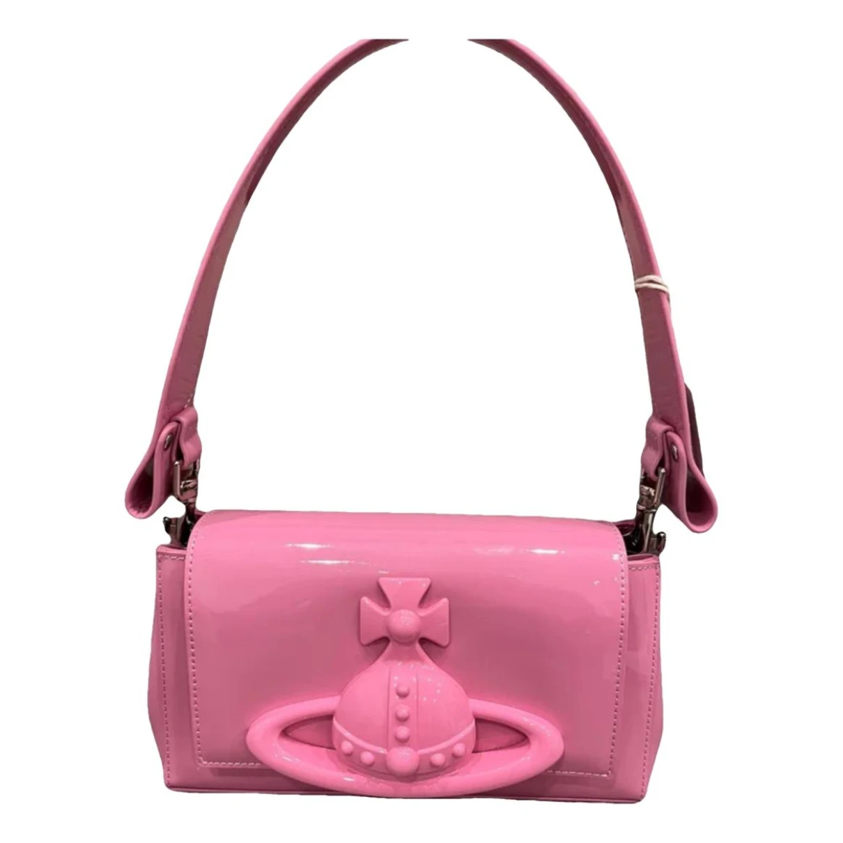 Pre-owned Vivienne Westwood Leather Handbag In Pink