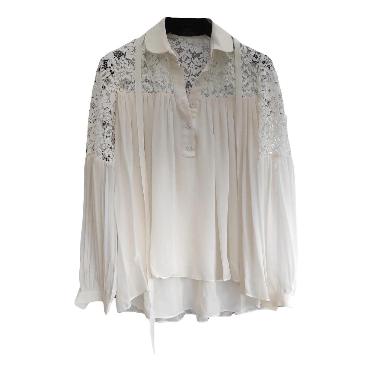 Pre-owned Elie Saab Silk Blouse In Other