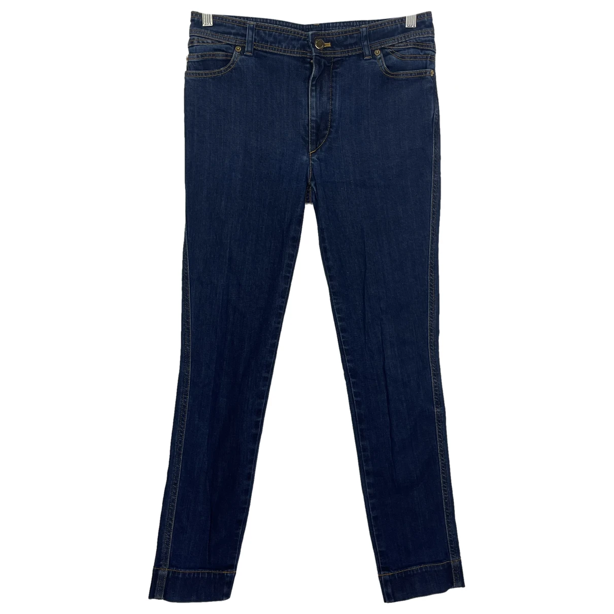Pre-owned Louis Vuitton Slim Jeans In Blue