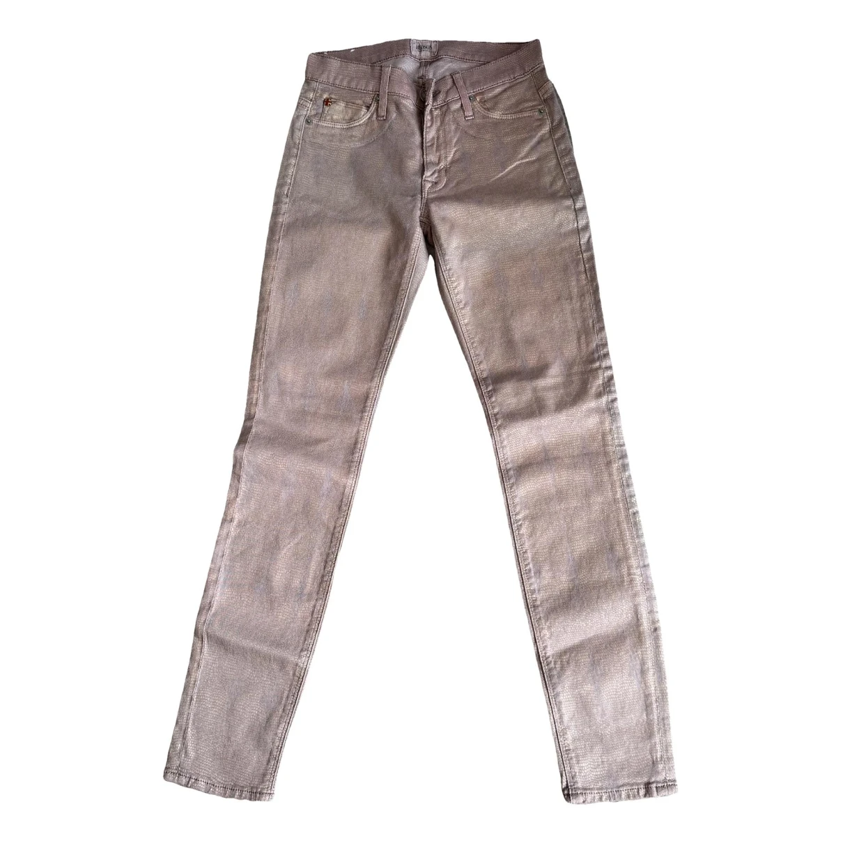 Pre-owned Hudson Straight Jeans In Other