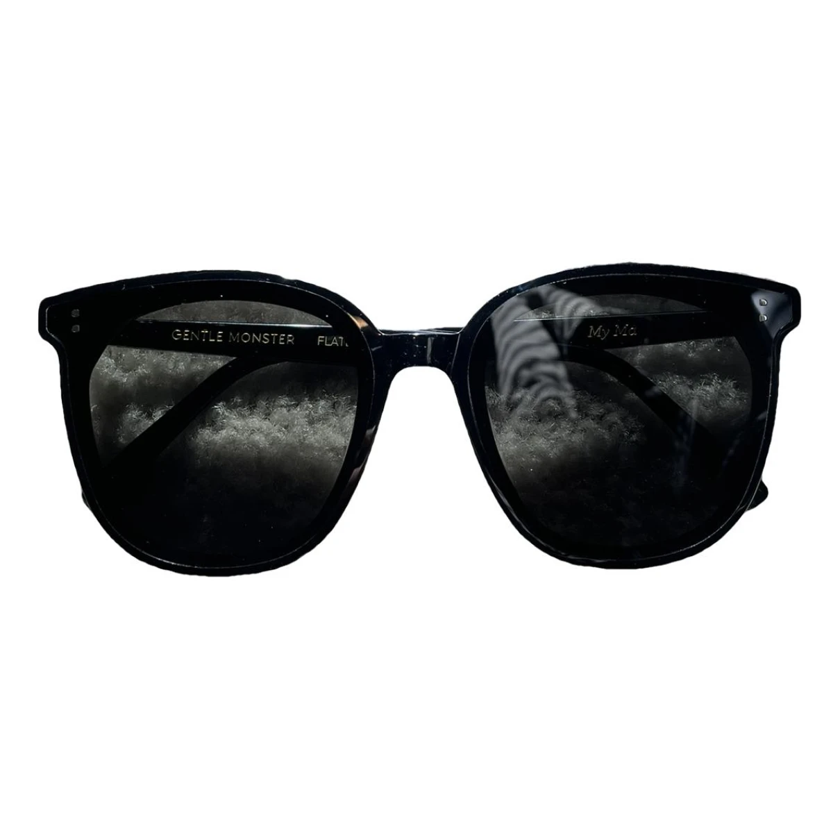 Pre-owned Gentle Monster Oversized Sunglasses In Black