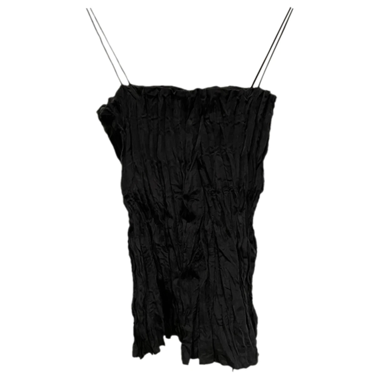 Pre-owned Totême Silk Camisole In Black