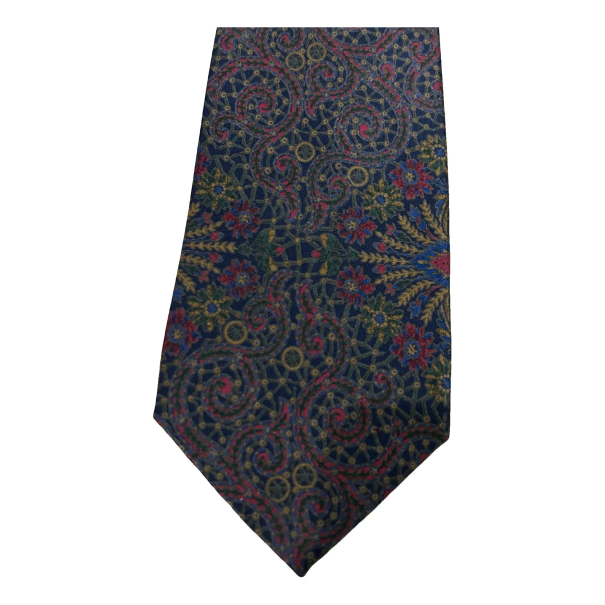 Pre-owned Dior Silk Tie In Multicolour