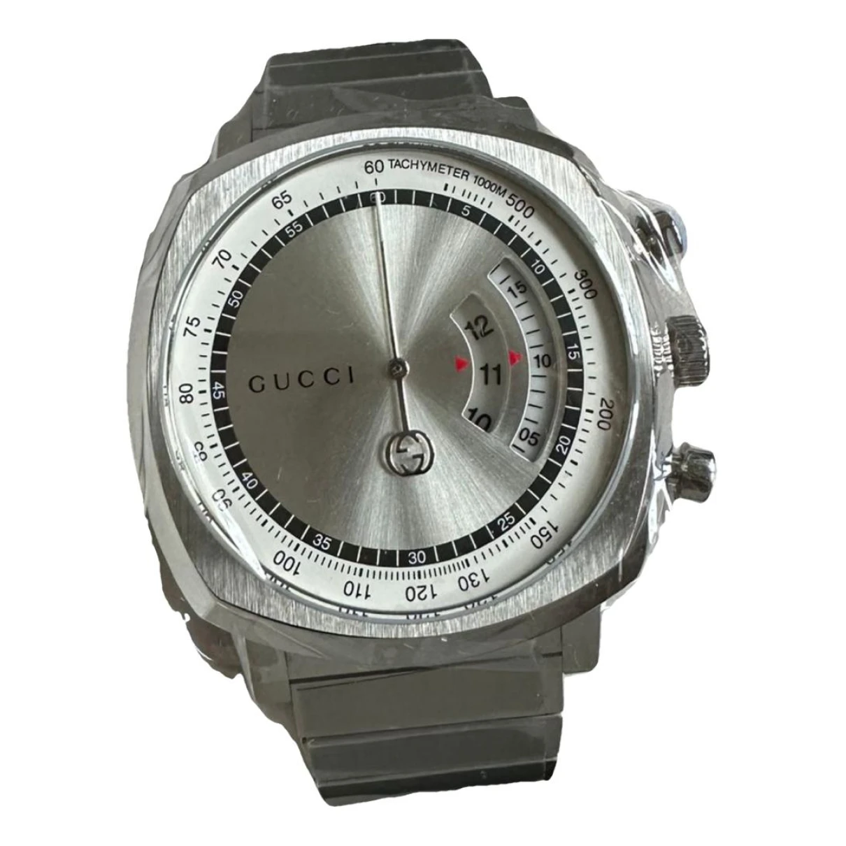 Pre-owned Gucci Dive Watch In Grey