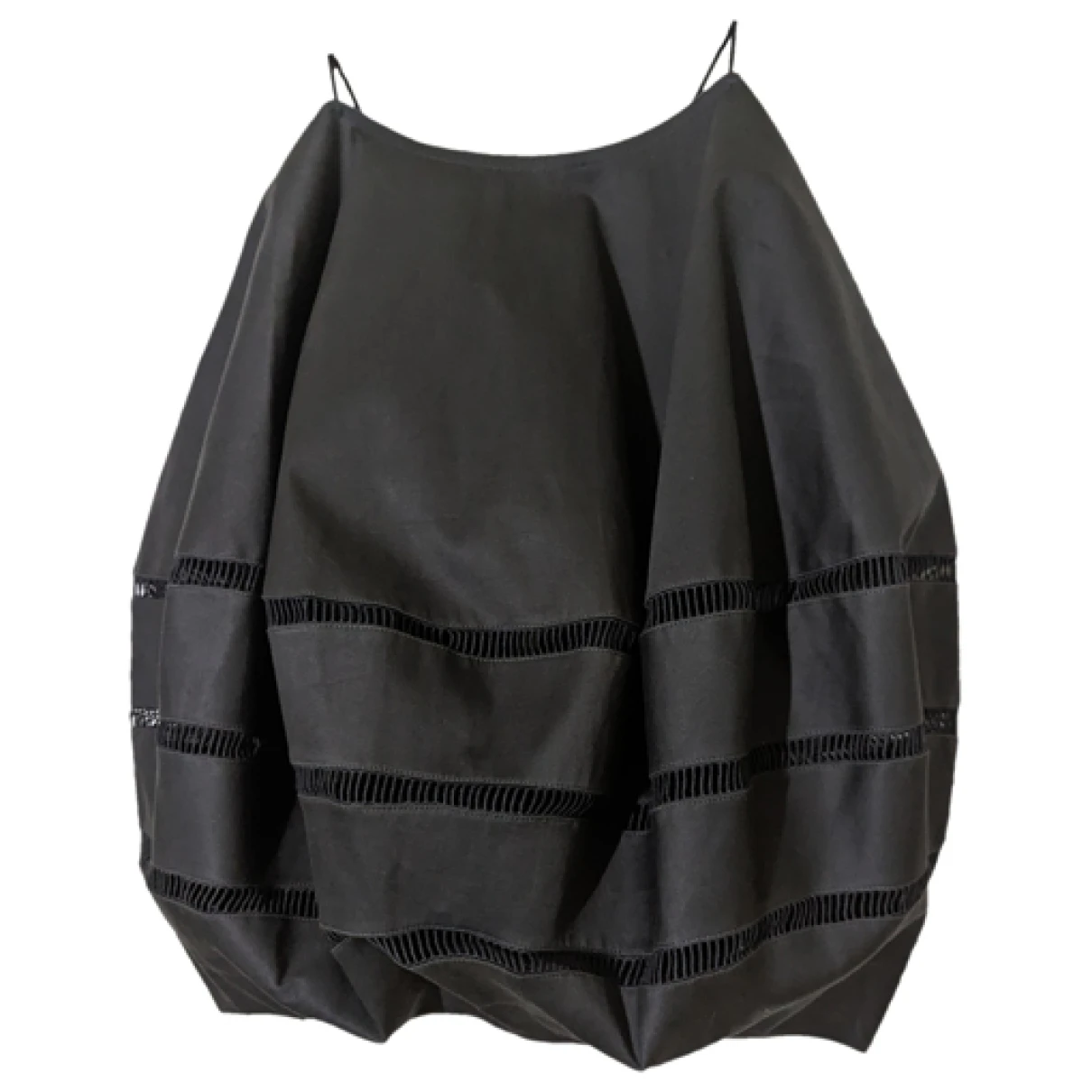 Pre-owned Alaïa Mini Skirt In Grey