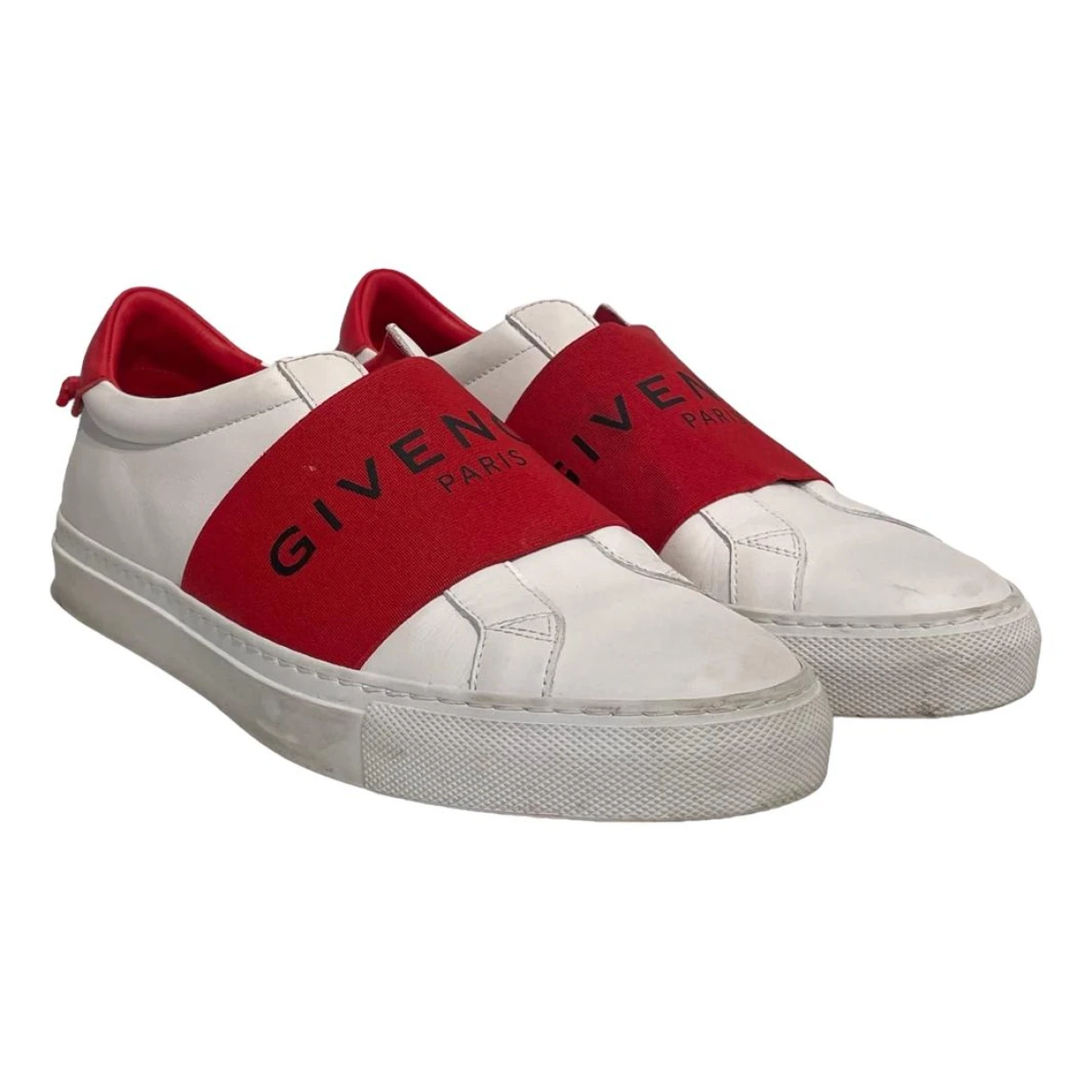 Pre-owned Givenchy Leather Trainers In Multicolour