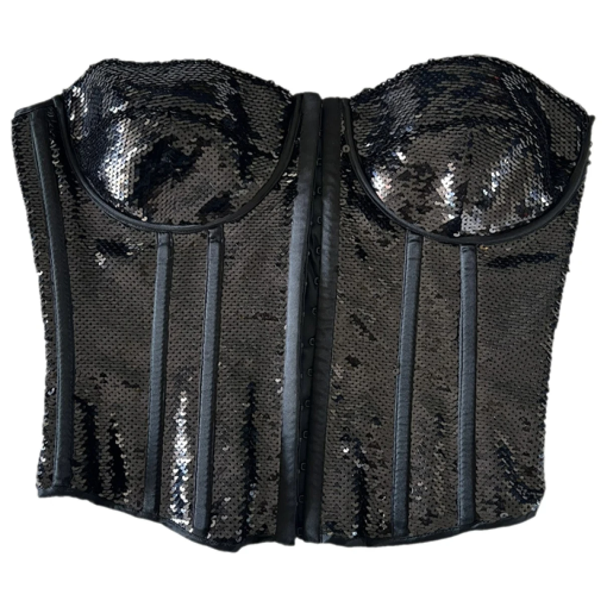 Pre-owned Tom Ford Silk Corset In Black