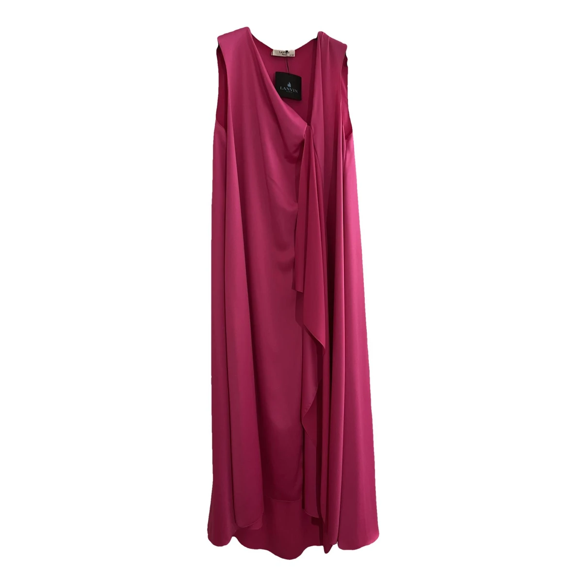 Pre-owned Lanvin Silk Dress In Pink
