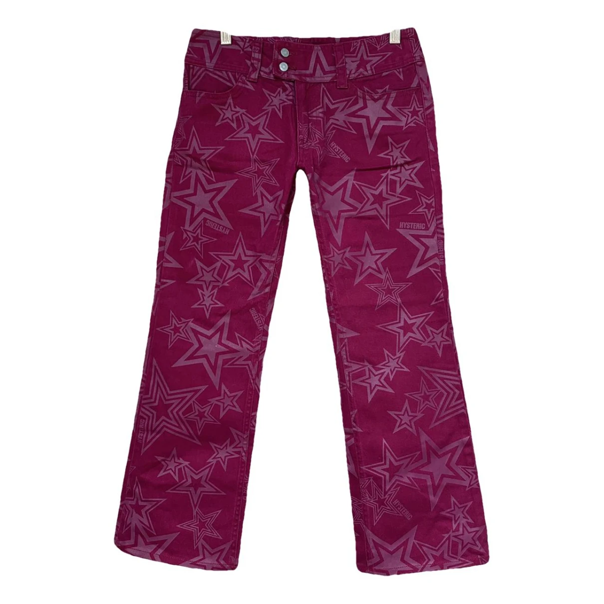 Pre-owned Hysteric Glamour Jeans In Purple