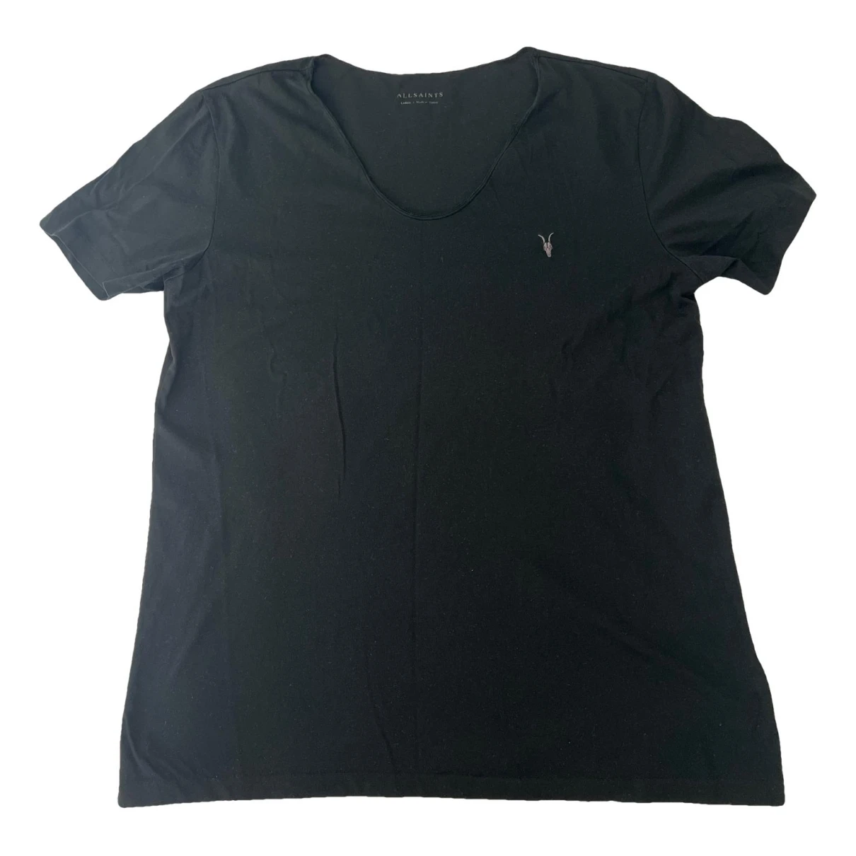 Pre-owned Allsaints T-shirt In Black
