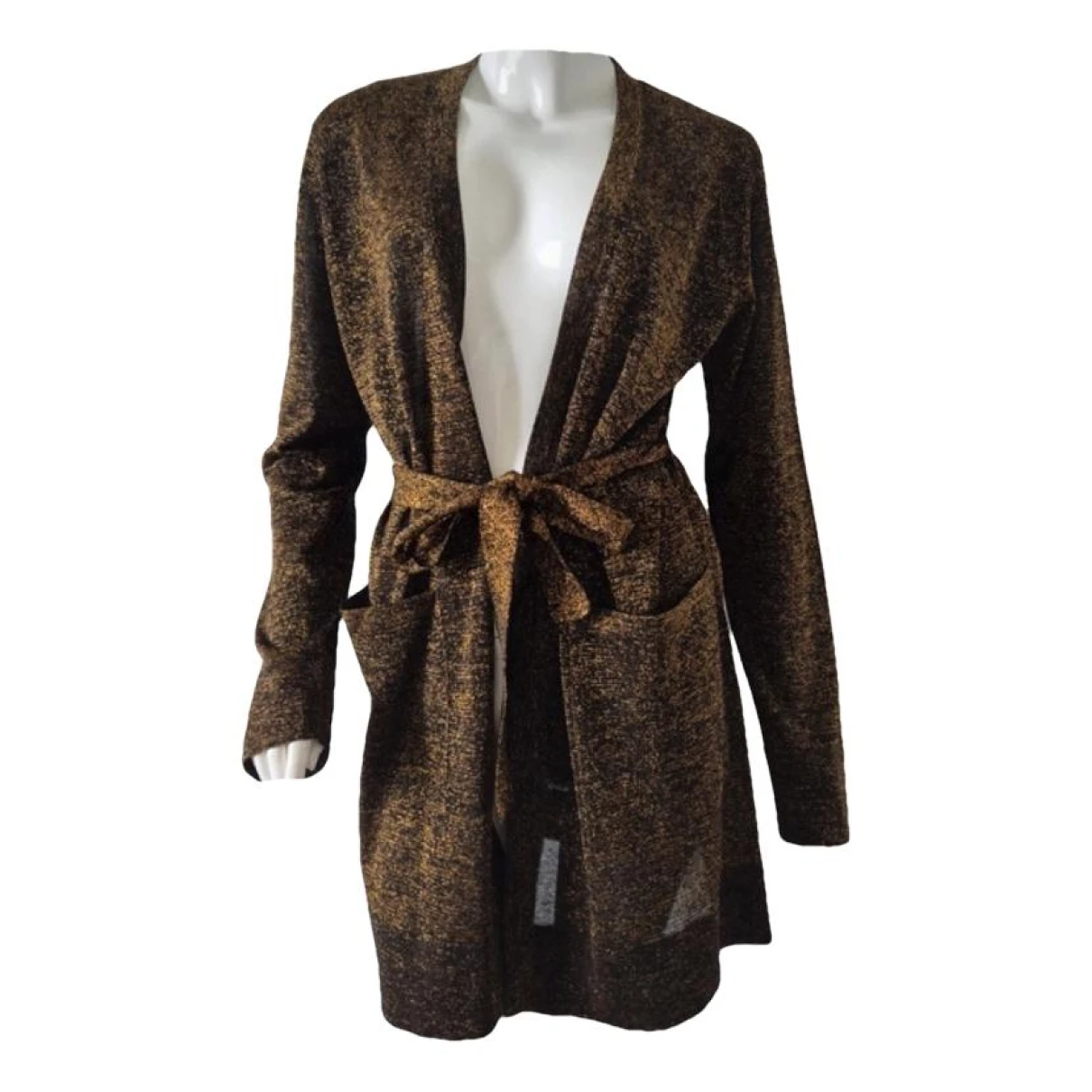 Pre-owned Missoni Cardigan In Gold