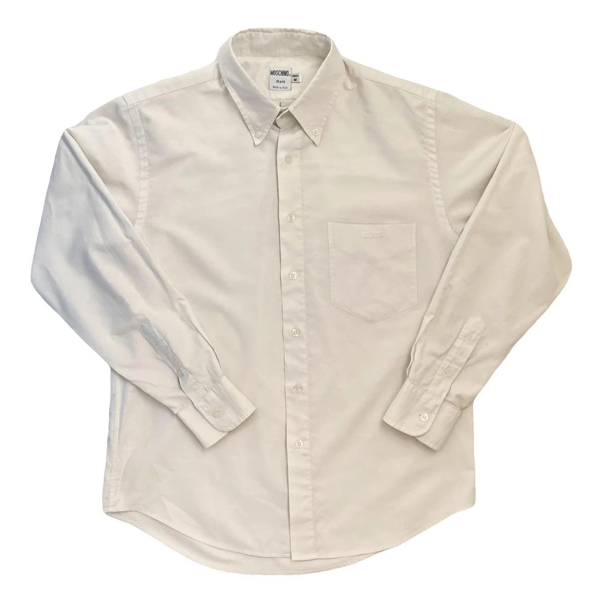 Pre-owned Moschino Shirt In Beige