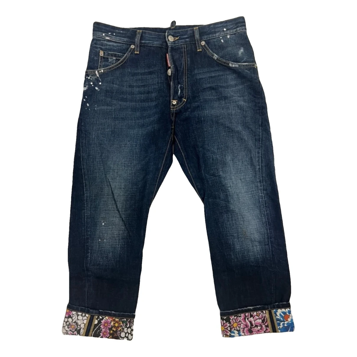 Pre-owned Dsquared2 Jeans In Navy
