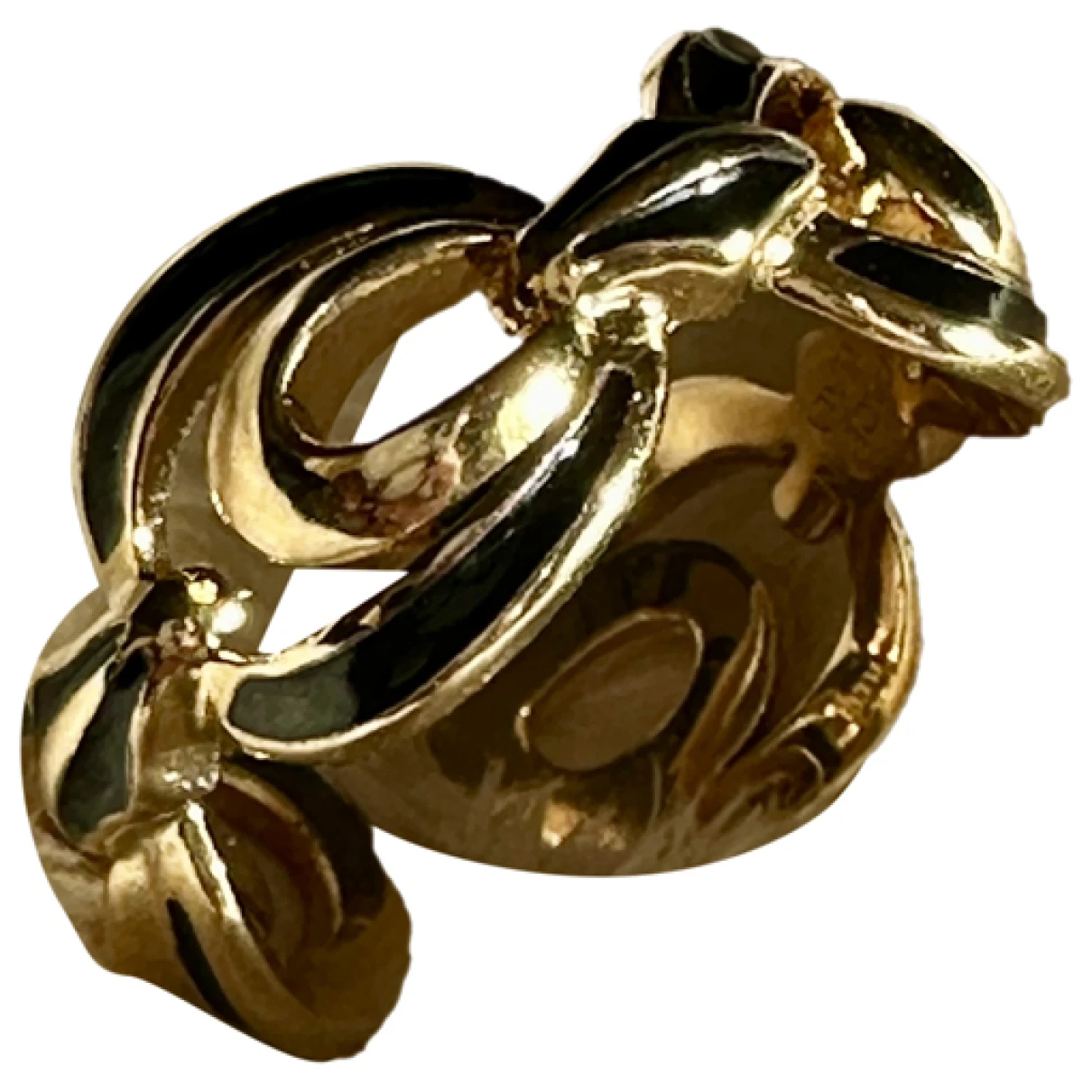 Pre-owned Emilio Pucci Ring In Gold