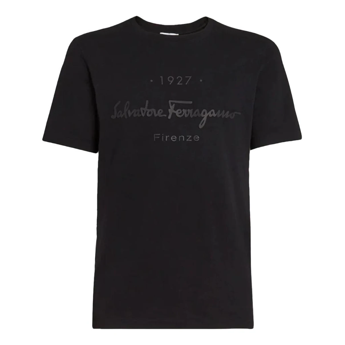 Pre-owned Ferragamo T-shirt In Black