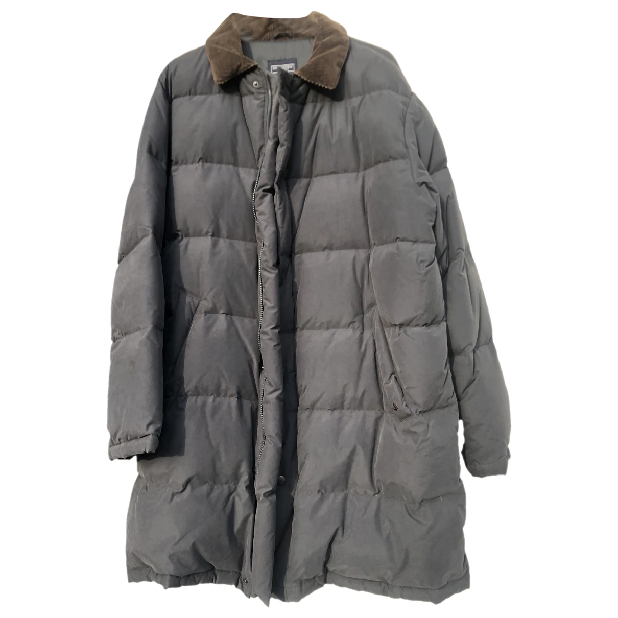 Pre-owned Brooksfield Dufflecoat In Anthracite