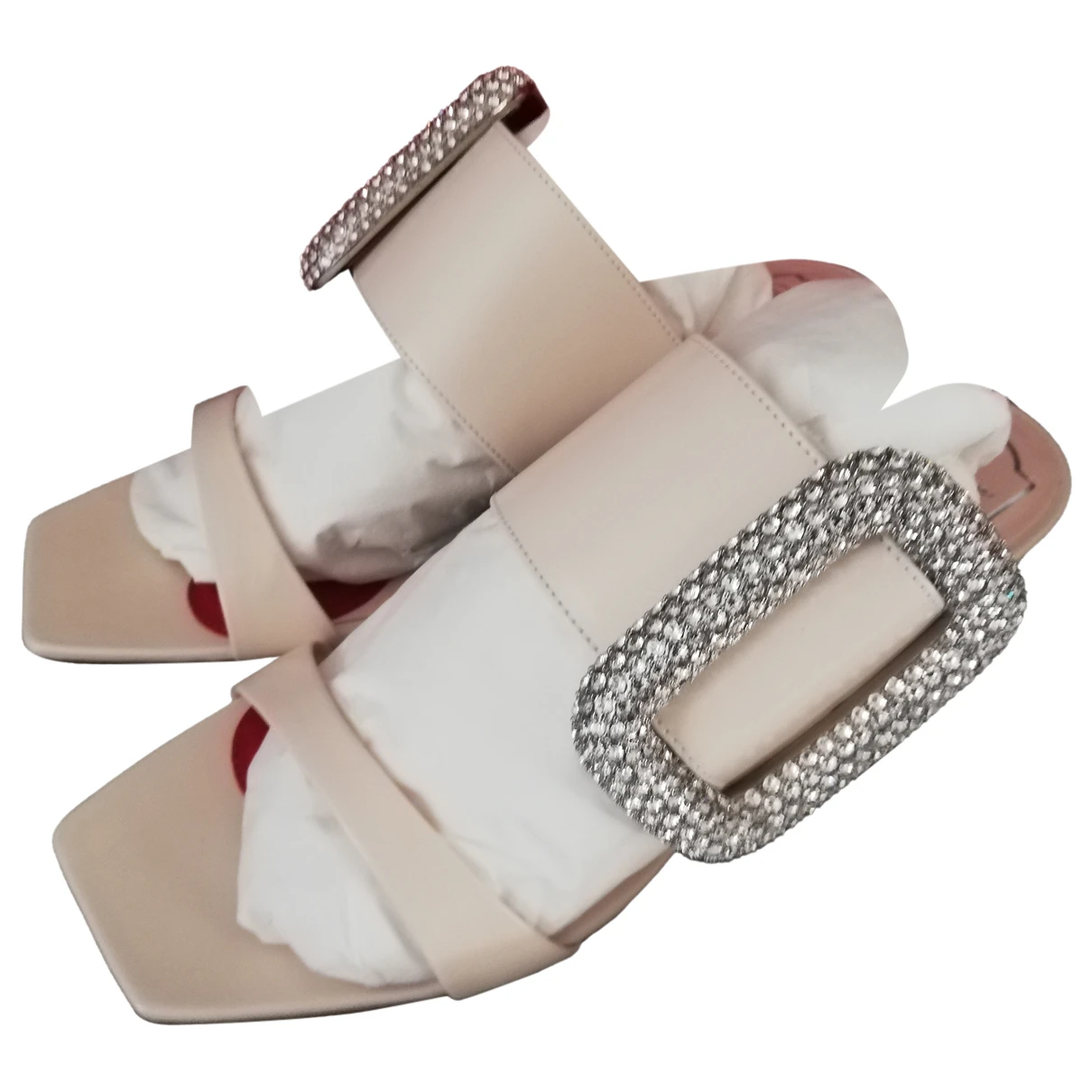 Pre-owned Roger Vivier Leather Sandals In Other