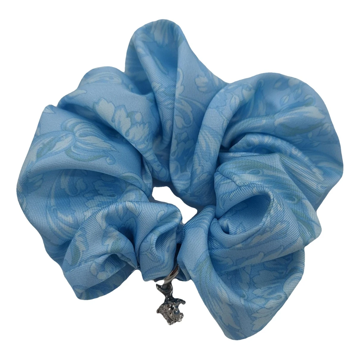 Pre-owned Versace Hair Accessory In Blue