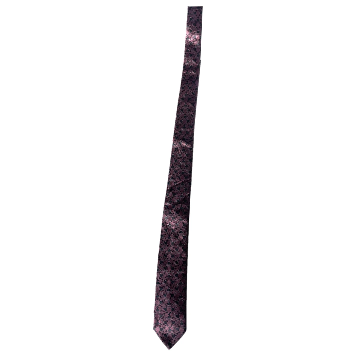 Pre-owned Vivienne Westwood Silk Tie In Pink