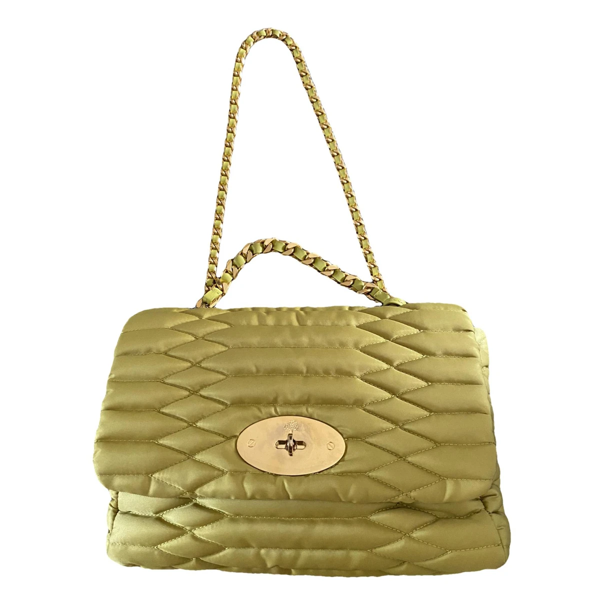 Pre-owned Mulberry Lily Bag In Green