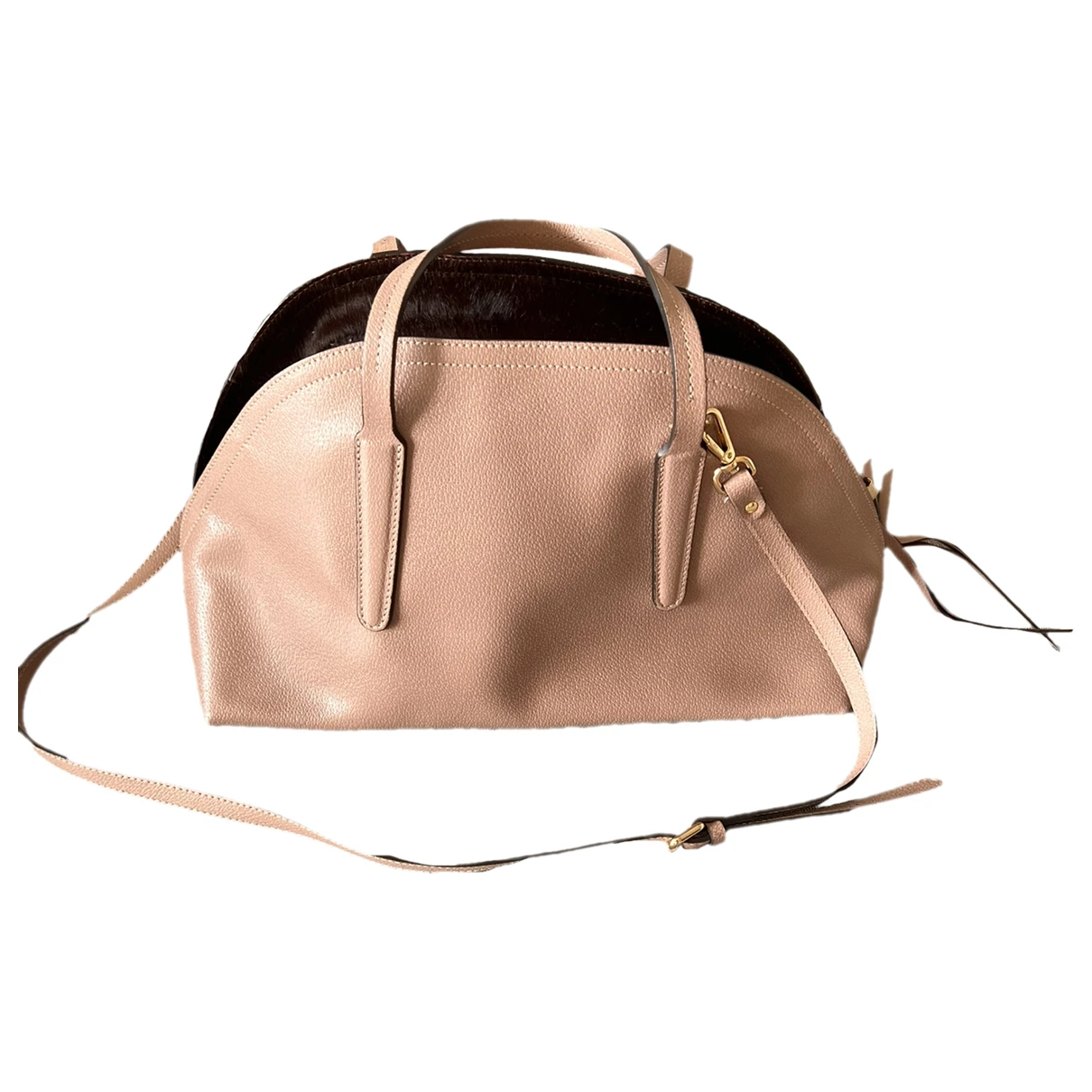 Pre-owned Gianni Chiarini Leather Handbag In Pink