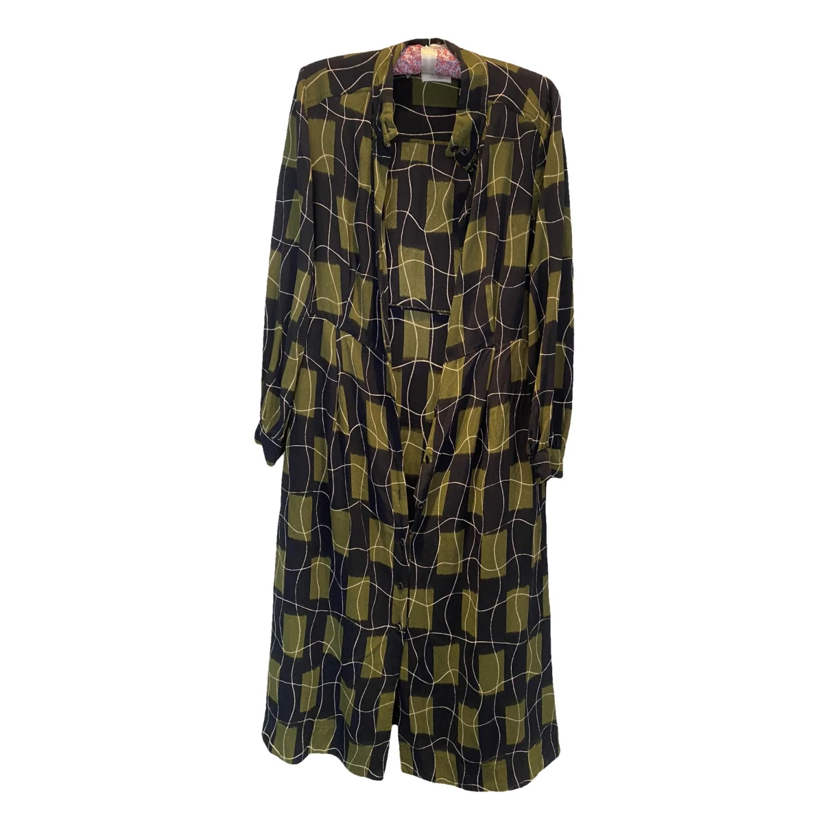 Pre-owned Toast Mid-length Dress In Green