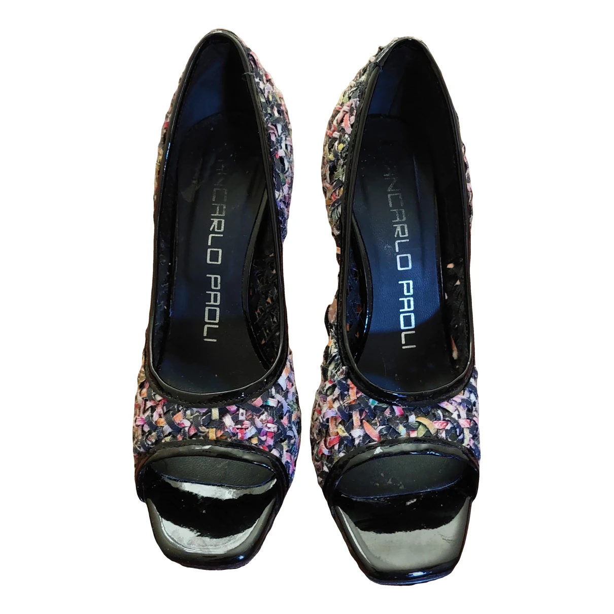 Pre-owned Giancarlo Paoli Leather Heels In Multicolour