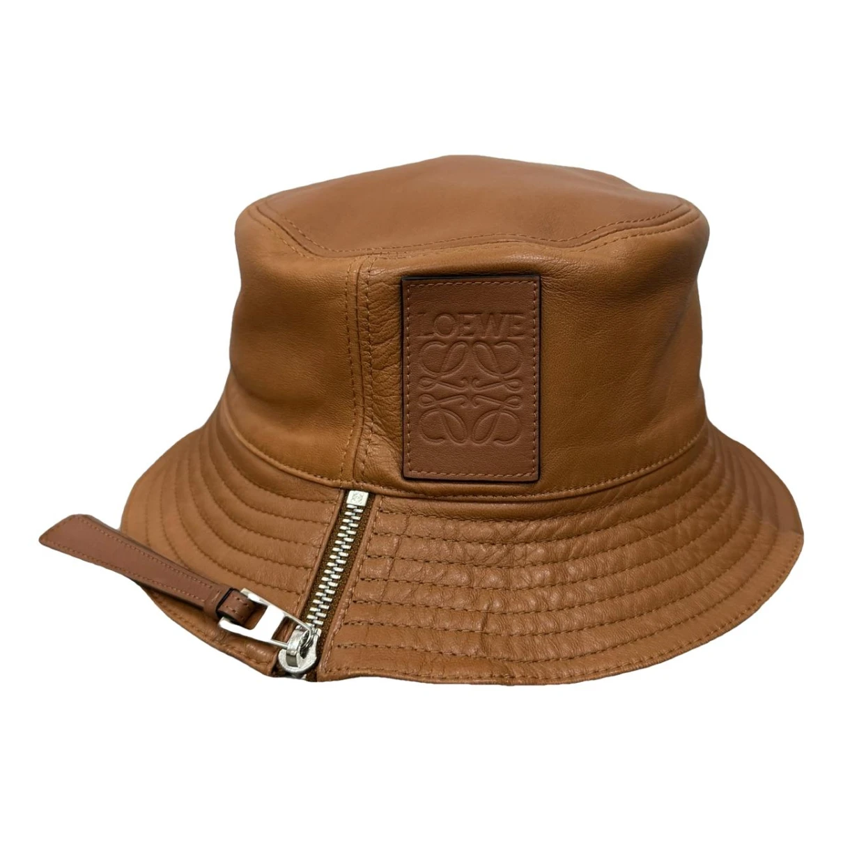 Pre-owned Loewe Leather Hat In Other