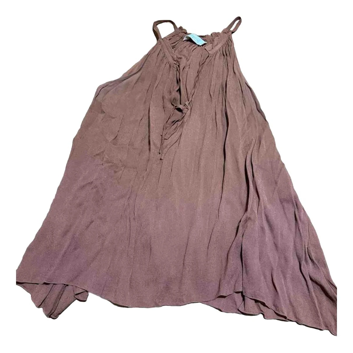 Pre-owned Rabens Saloner Camisole In Brown